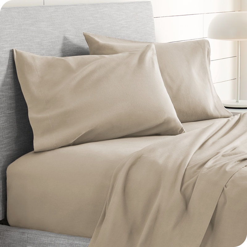 Bare Home 100 Cotton Flannel Pillowcase & Reviews Wayfair